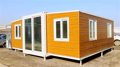 Living Prefab Modular 20 40ft Folding Prefabricated Foldable Portable ...