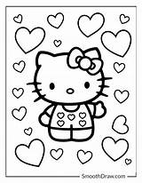 32 Hello Kitty Coloring Pages sketch template
