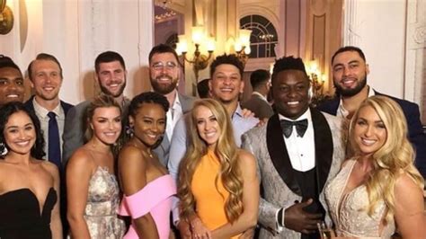 Patrick Mahomes and Girlfriend Cut a Rug at Teammate’s Wedding