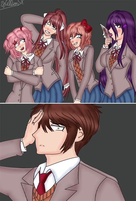 Doki Doki Yandere Club @WillianSX by WillianXS on DeviantArt