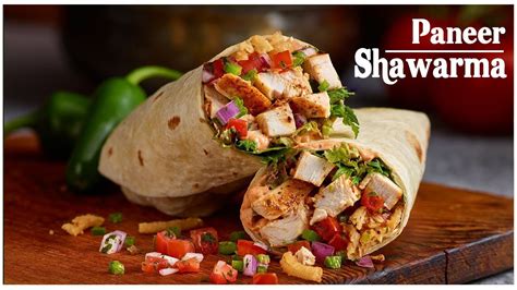 Paneer Shawarma Recipe In Hindi | How To Make Paneer Shawarma Roll At Home. - YouTube