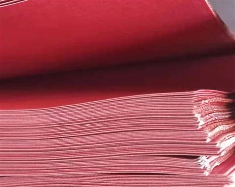 Red Color Vulcanized Fiber Insulation Sheet Vulcanized Fiber Board ...