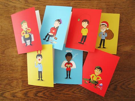 nafftastic blog: Star Trek Christmas Cards