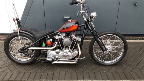 1980 Harley-Davidson Ironhead Hardtail Custom - YouTube