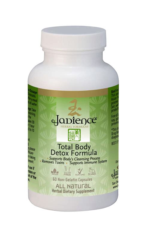 Total Body Detox Capsules – Jadience Herbal Formulas