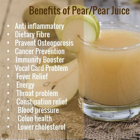 Benefits of pear/pear #juice #energy #diabetes #health #thefitglobal | Pears benefits, Juicing ...