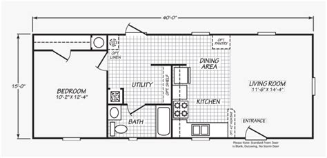 Single Wide Mobile Homes Floor Plans | Review Home Co