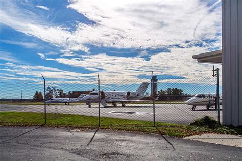 Planes at the Richmond airport in Sandston, VA