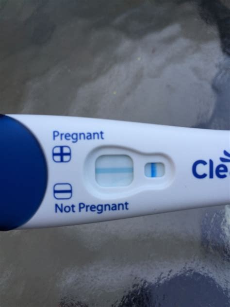 positive pregnancy test picture clear blue - Captions Week