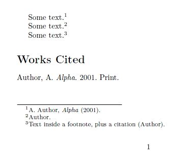 biblatex footcite and footnote - TeX - LaTeX Stack Exchange