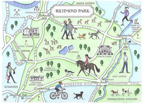 Richmond Park Map — Camilla Charnock