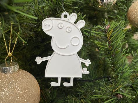 Peppa Pig Christmas Tree Ornament by SolveSoul | Download free STL ...