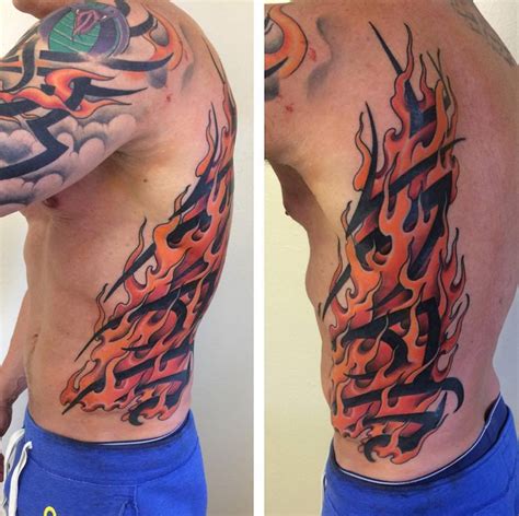 85+ Flame Tattoo Designs & Meanings - For Men and Women (2019)