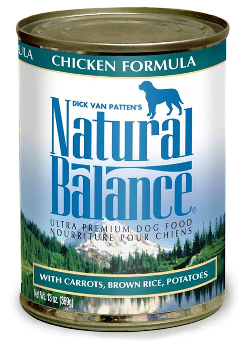 Natural Balance Ultra Premium Canned Dog Food, Chicken Formula, 13 ...