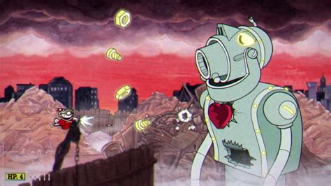 CUPHEAD [Boss Fight - Dr. Khals Robot in Junkyard Jive] - Gameplay PC ...