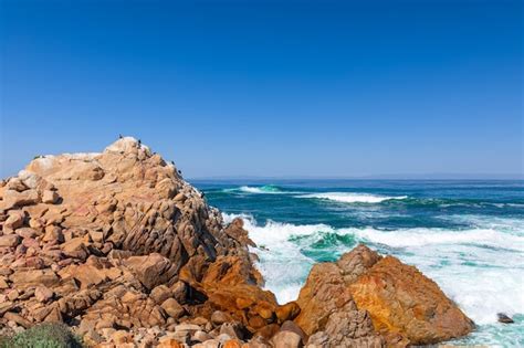 Premium Photo | Beautiful sea view of pebble beach