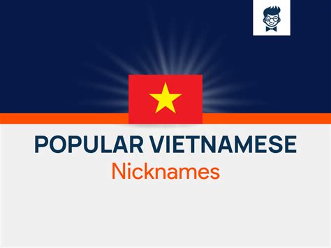 Popular Vietnamese Nicknames: 535+ Cool And Catchy Names - BrandBoy