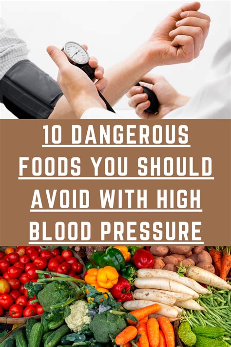 Printable List Of Foods To Avoid With High Blood Pressure