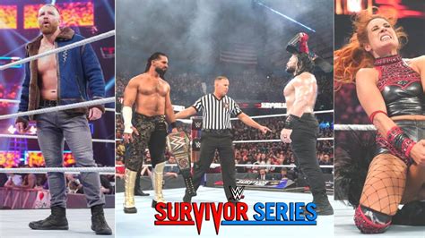 WWE Survivor Series 31st October 2021 Highlights - Roman reigns Vs Seth ...