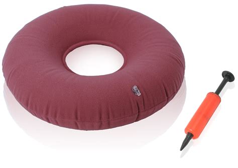 Buy Dr. Frederick's Original Donut Pillow - 15" Inflatable Donut Cushion for Tail Pain - Seat ...