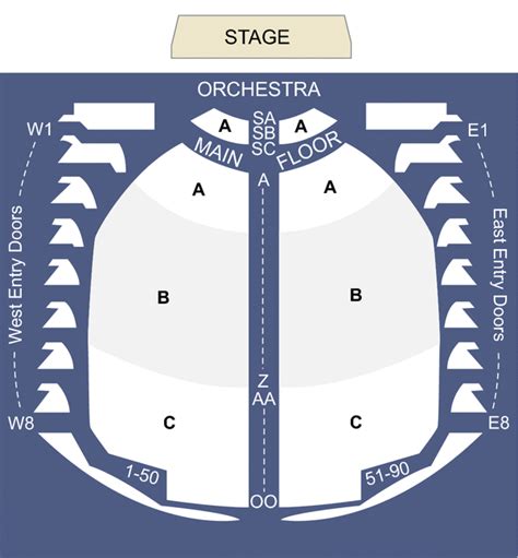 Seating Chart For Civic Center Des Moines Iowa