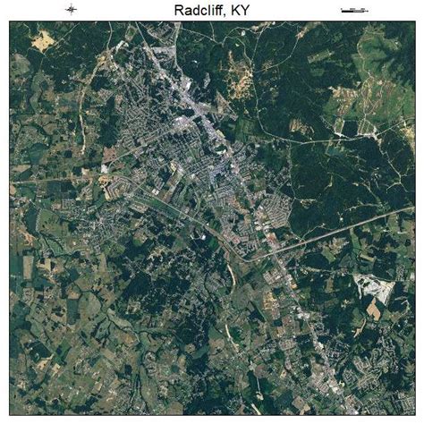 Aerial Photography Map of Radcliff, KY Kentucky