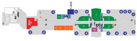 Lax Terminal 5 Map – Map Of The Usa With State Names