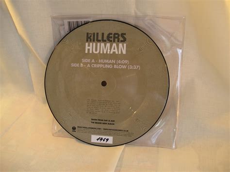 emmet garage sale: The Killers -Human Picture 7" Vinyls