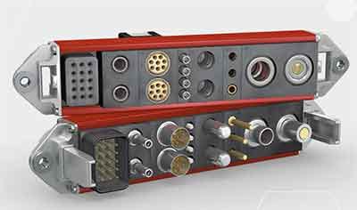 CombiTac modular connector systems on display at MD&M West