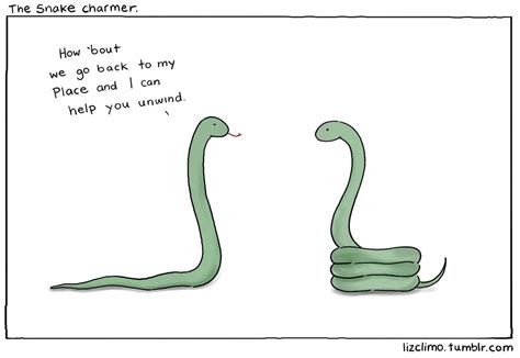 The Snake Charmer - X/ woww.... | Snake charmer, Liz climo comics ...