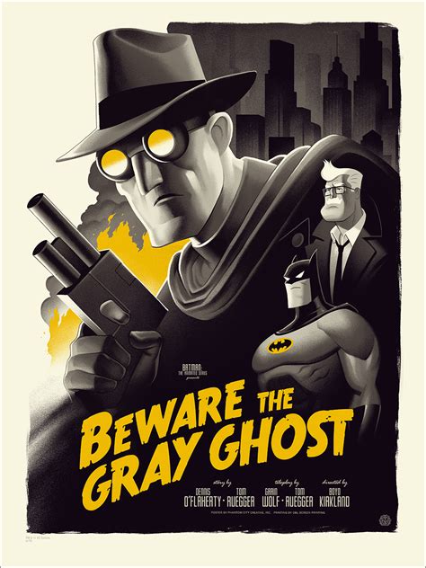 INSIDE THE ROCK POSTER FRAME BLOG: Phantom City Creative Beware the Gray Ghost & On Leather ...