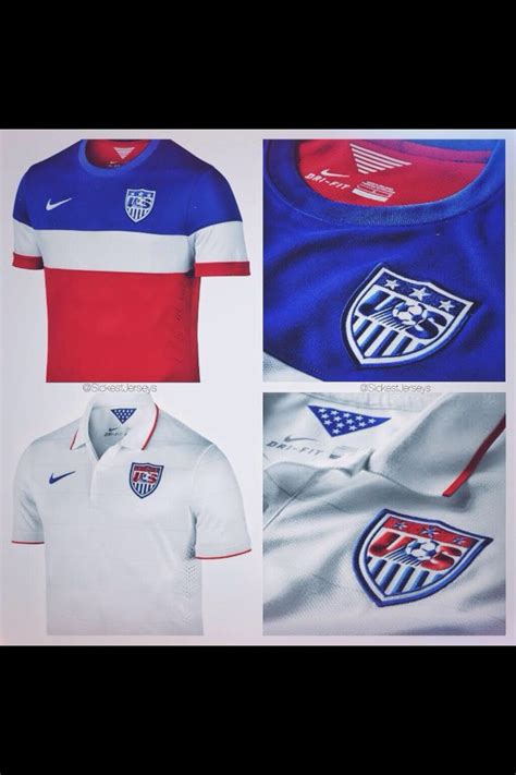 Men's National Team USA home uniforms for FIFA World Cup 2014 in Brazil ...