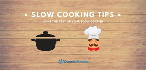 Slow Cooking Tips - Upgrade your slow cooking experience | Days To Fitness