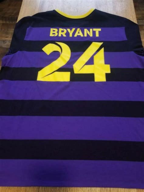 Kobe Bryant Mamba Rare Soccer Jersey XL Limited Edition One of a Kind ...