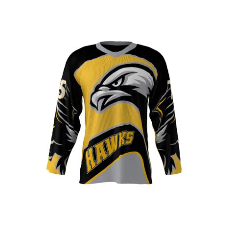 Hawks Custom Hockey Jersey | Sublimation Kings