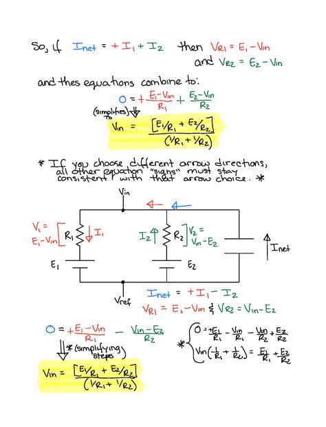 Electrical Circuit Analysis — Neurophysiology Lab