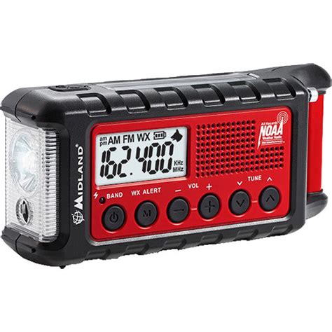 Midland E+Ready ER310 Emergency Crank Weather Alert Radio ER310