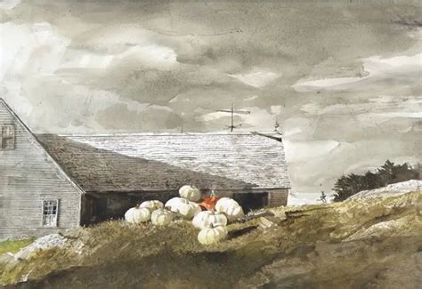 Andrew Wyeth, Albinos Study, watercolor on paper, 2002, Private ...