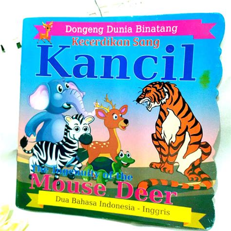 Jual Buku cerita anak murah bergambar - dongeng binatang hewan Kancil ...