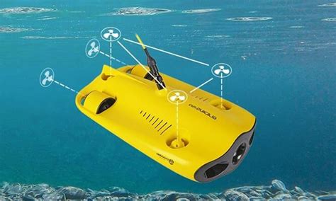 Underwater Robot Portable Underwater Inspection Submarine Underwater ...