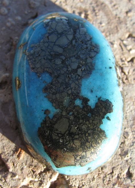 Turquoise Mines identified through characteristics of the mine