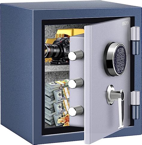 HSDYS Fireproof Safe Box 1.0 Cubic Feet,Security Safe With Digital ...