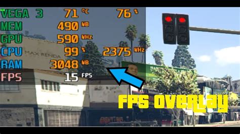 How To Get MSI's FPS Overlay - YouTube