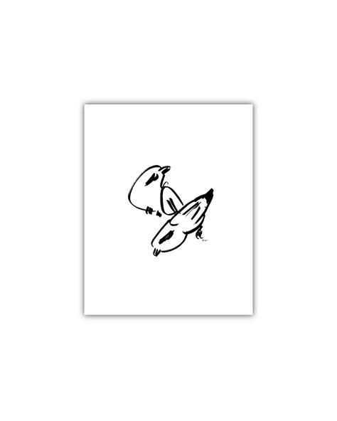 Painted Birds Art Japanese Bird Painting Ink Art Bird - Etsy