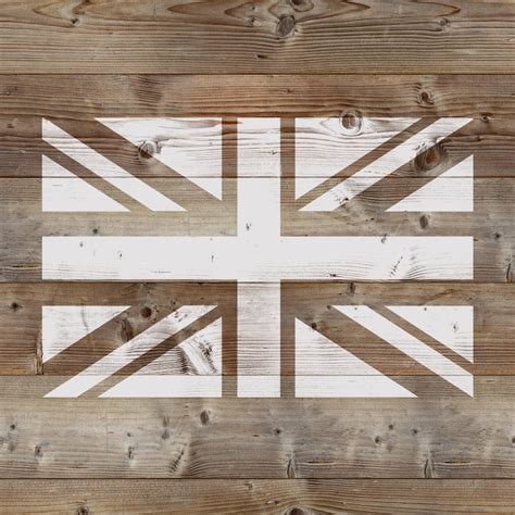 Union Jack Stencil Reusable DIY Craft Stencils of a Union - Etsy