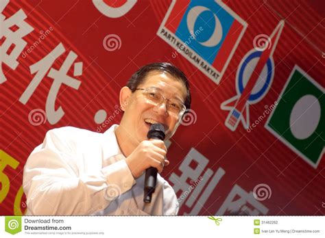 Penang Chief Minister Lim Guan Eng Editorial Image | CartoonDealer.com ...