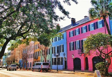 Rainbow Row • Charleston, SC … | Reisen, Orte, Natur