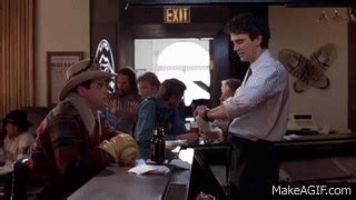 Dumb & Dumber - Bar scene, Waiting for Mary. on Make a GIF