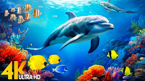 The Colors of the Ocean 4K ULTRA HD - The Best 4K Sea Animals for Relaxation & Calming Music ...