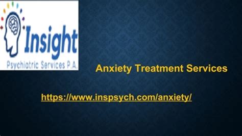 Anxiety Treatment Services - Best Anxiety Center Florida - Inspsych.com